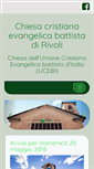 Mobile Screenshot of chiesabattistadirivoli.it